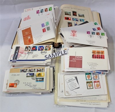 Lot 2545 - Box of mainly GB FDCs