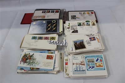 Lot 2546 - Large box GB FDCs