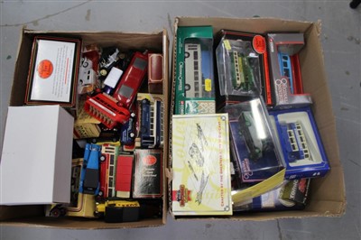 Lot 2849 - Diecast - selection of mainly boxed buses of various models to include E.F.E, Lledo and others (five boxes)