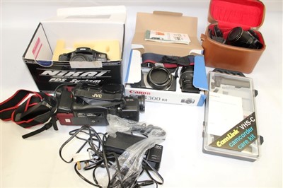 Lot 596 - Various video and photographic items