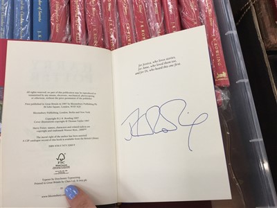 Lot 2394 - Books: Signed by J. K. Rowling