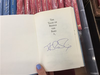 Lot 2394 - Books: Signed by J. K. Rowling