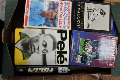 Lot 2396 - Books: Sporting biographies