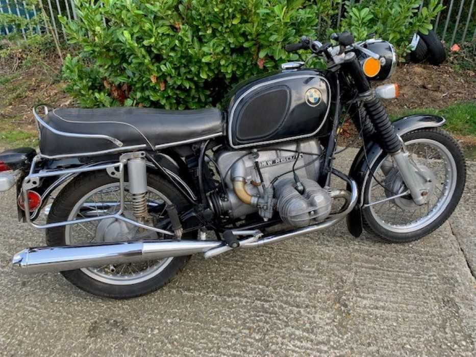 Lot 2956 - 1973 BMW R60/5 600cc twin boxer Motorcycle