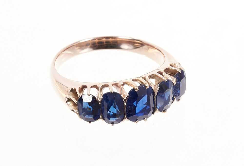 Antique blue deals stone ring