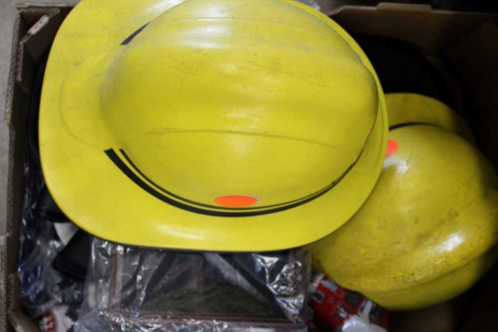 Lot 3724 Fire Brigade clothing, including Wellington