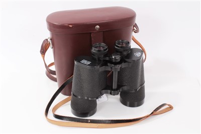 Lot 3752 - Carl Zeiss 10 x 50 Jenoptem Binoculars in leather case