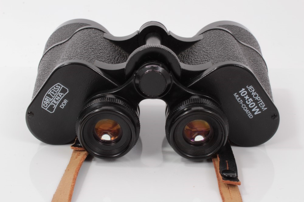 Lot 3752 - Carl Zeiss 10 x 50 Jenoptem Binoculars in