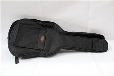 Lot 356 - Electro-acoustic guitar by Crafter, model FX 550EQ, with flame veneer finish, in Stagg soft case