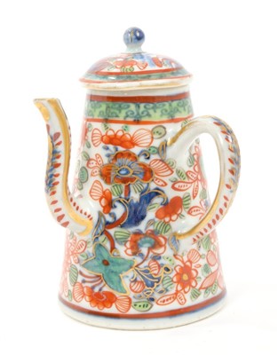 Lot 3 - 17th century Chinese 'Clobbard' rice wine pot