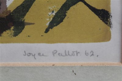 Lot 1079 - Joyce Pallot (1912-2004) two signed silkscreen prints