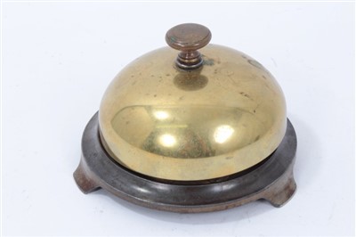 Lot 821 - Late 19th / early 20th century American service bell