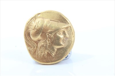 Lot 3 - Ancient Greek Circa 336-323BC Alexander III (The Great) Gold Stater