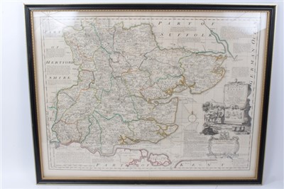 Lot 792 - Emanuel Bowen map of Essex