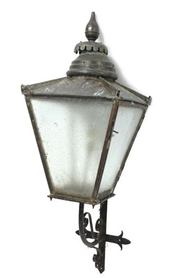 Lot 1408 - Early 20th century street lantern