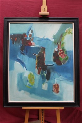 Lot 1108 - John Bolam (1922-2009) oil on board World of the wall butterfly