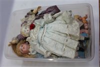 Lot 2726 - Doll makers' accessories - including eyes,...