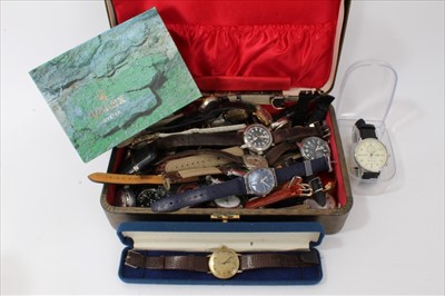 Lot 3364 - Collection of wristwatches and Rolex watch box