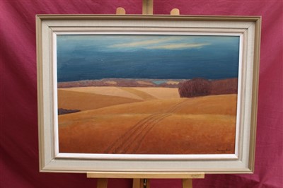 Lot 1010 - Wyndham Lloyd, landscape, signed, dated 1978