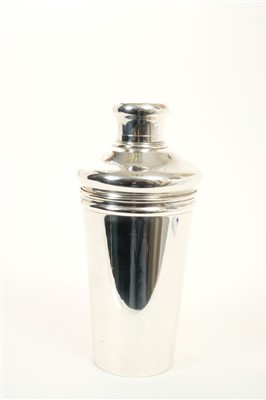 Lot 235 - Tiffany & Co silver cocktail shaker