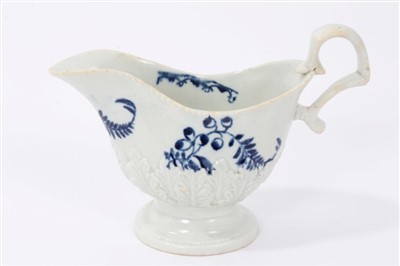 Lot 29 - 18th Century English Porcelain Sauce Boat