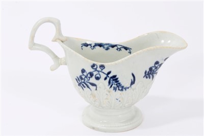 Lot 29 - 18th Century English Porcelain Sauce Boat