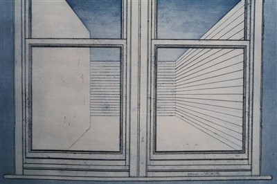 Lot 1151 - Richard Bawden- Empty Window, unframed