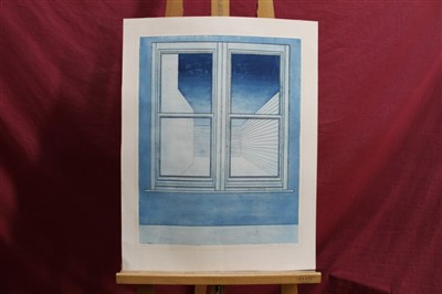 Lot 1151 - Richard Bawden- Empty Window, unframed