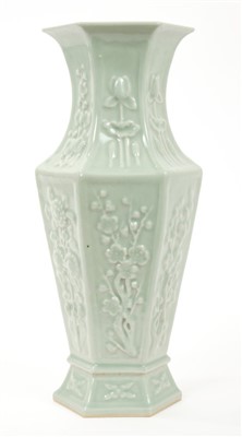 Lot 89 - 19th century Chinese celadon vase