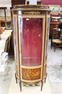 Lot 1383 - Vernis Martin style display cabinet