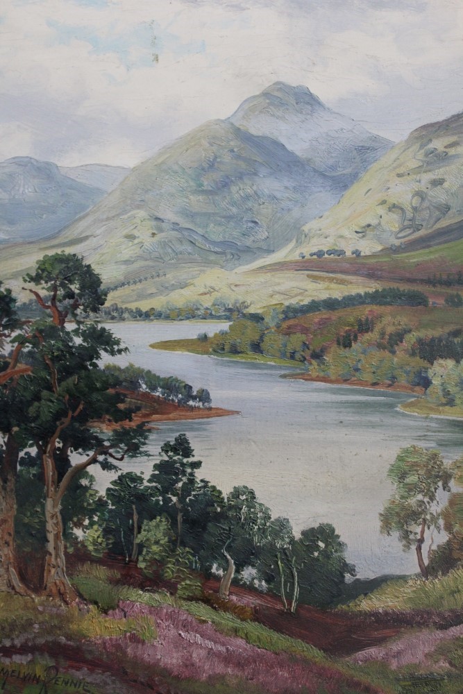 Lot 1409 - George Melvin Rennie (1874-1953) pair of