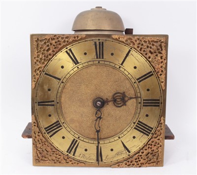 Lot 682 - 18th century longcase clock movement by A. Roylands, Loughbough