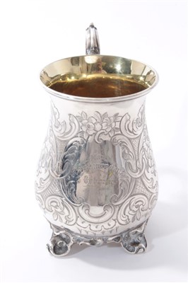 Lot 293 - Victorian silver christening mug