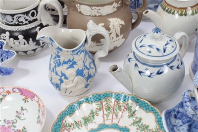 Lot 122 - Collection late 18th and 19th century English pottery and porcelain