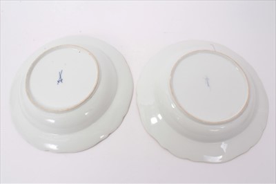 Lot 66 - A pair of Meissen deep plates, circa 1775