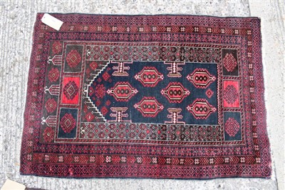 Lot 1455 - Pakistani prayer rug