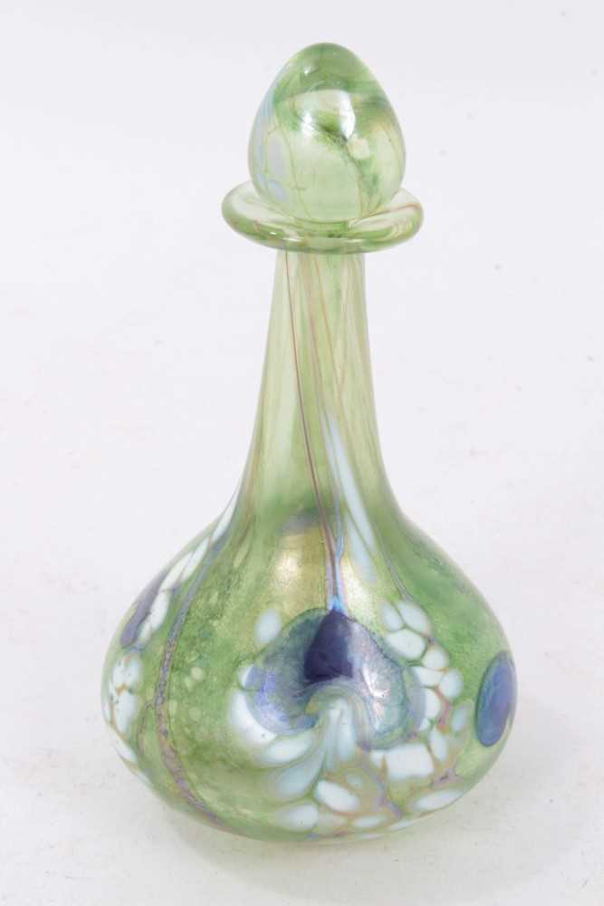 Lot 226 - Siddy Langley art glass perfume bottle and stopper