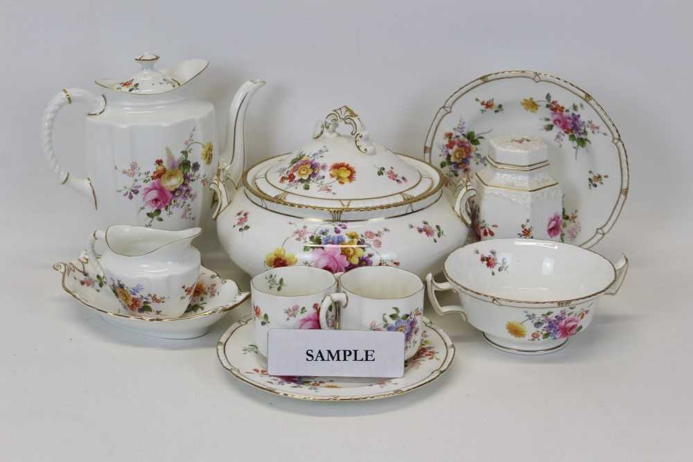 Lot 2009 - Royal Crown Derby ‘Derby Posies’ pattern dinner service - 62 pieces