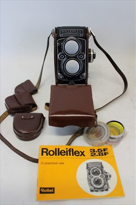 Lot 3604 - Rollieflex 2.8f TLR camera, serial number 2465632