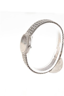 Lot 799 - Lady’s Omega 18ct white gold wristwatch