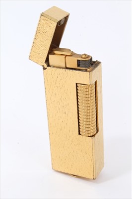 Lot 3220 - Gold plated Dunhill lighter