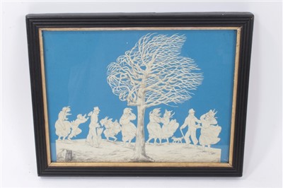 Lot 1178 - Rare 19th century papercut