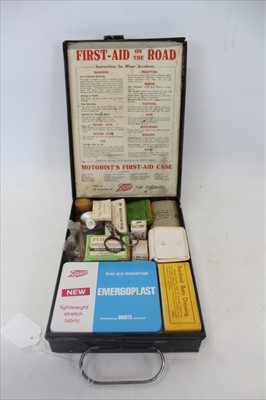 Lot 3548 - 1920s Motoring first aid kit