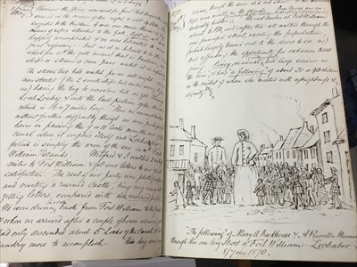 Lot 1106 - Edward Backhouse - ‘Journal of the Cruise of the Nereid, 1870’