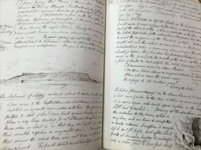 Lot 1106 - Edward Backhouse - ‘Journal of the Cruise of the Nereid, 1870’