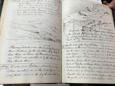 Lot 1106 - Edward Backhouse - ‘Journal of the Cruise of the Nereid, 1870’