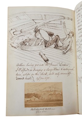 Lot 1106 - Edward Backhouse - ‘Journal of the Cruise of the Nereid, 1870’