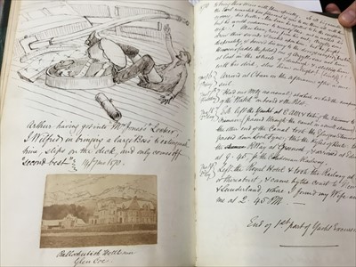 Lot 1106 - Edward Backhouse - ‘Journal of the Cruise of the Nereid, 1870’