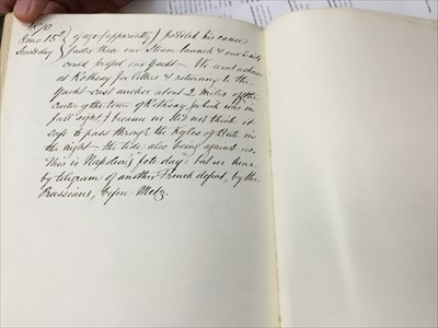 Lot 1106 - Edward Backhouse - ‘Journal of the Cruise of the Nereid, 1870’