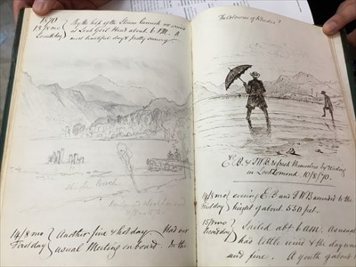 Lot 1106 - Edward Backhouse - ‘Journal of the Cruise of the Nereid, 1870’